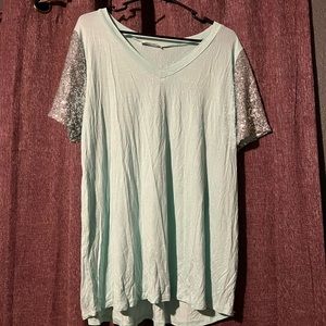 Women’s Plus Haptics Sequins Shirt 2X
